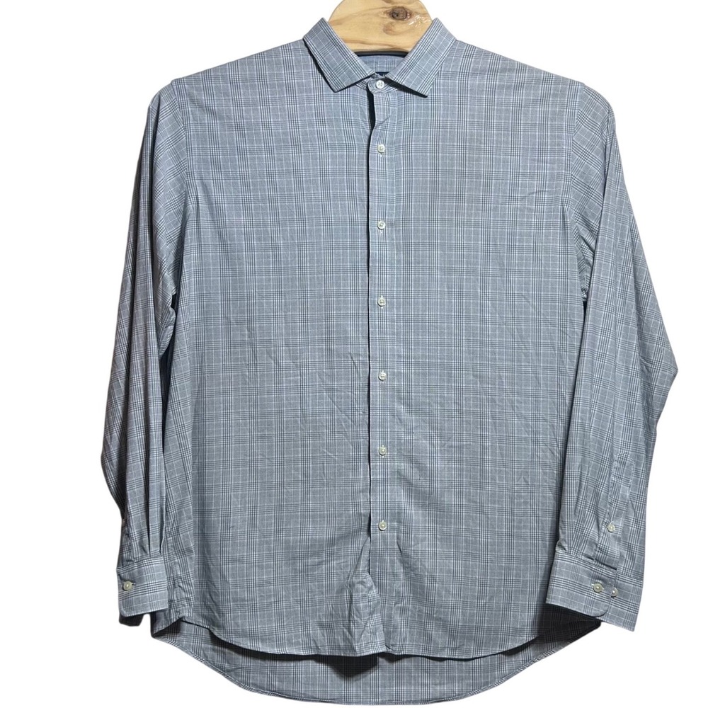 Polo Ralph Lauren Performance Shirt XXL Grey Glen Plaid Stretch Button Down